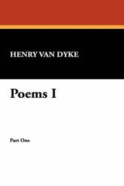 Cover of: Poems I