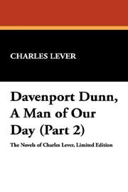 Cover of: Davenport Dunn, A Man of Our Day (Part 2) by Charles James Lever