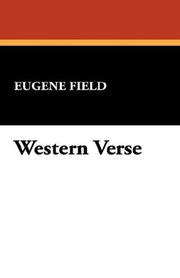 Cover of: Western Verse
