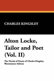 Cover of: Alton Locke, Tailor and Poet (Vol. II) | 