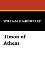 Cover of: Timon of Athens by William Shakespeare