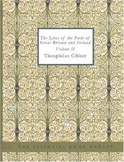 Cover of: The Lives of the Poets of Great Britain and Ireland Volume II (Large Print Edition)
