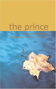 Cover of: The Prince by Niccolò Machiavelli