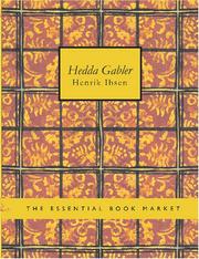 Cover of: Hedda Gabler (Large Print Edition) by Henrik Ibsen