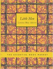 Cover of: Little Men (Large Print Edition) by Louisa May Alcott