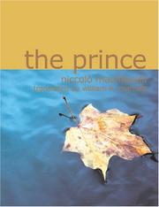 Cover of: The Prince (Large Print Edition) by Niccolò Machiavelli