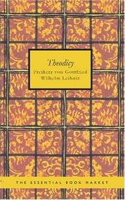 Cover of: Theodicy by Gottfried Wilhelm Leibniz