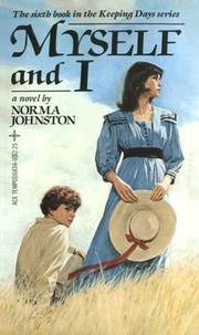 Cover of: Myself and I (Tempo Books) by Norma Johnston