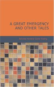 Cover of: A Great Emergency and Other Tales