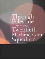 Cover of: Through Palestine with the 20th Machine Gun Squadron (Large Print Edition)