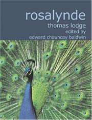 Cover of: Rosalynde (Large Print Edition) by Thomas Lodge