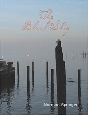 Cover of: The Blood Ship (Large Print Edition) by Norman Springer