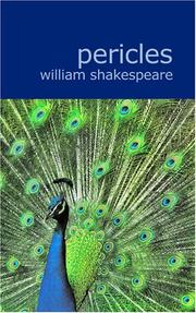 Cover of: Pericles by William Shakespeare, William Shakespeare