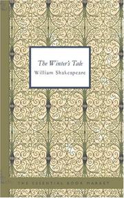 Cover of: The Winter&apos;s Tale by William Shakespeare