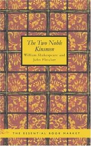 Cover of: The Two Noble Kinsmen by William Shakespeare