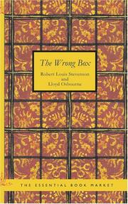 Cover of: The Wrong Box by Robert Louis Stevenson