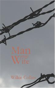 Cover of: Man and Wife by Wilkie Collins