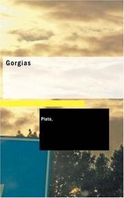 Cover of: Gorgias by Πλάτων