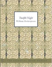 Cover of: Twelfth Night (Large Print Edition) by William Shakespeare