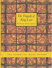 Cover of: The Tragedy of King Lear (Large Print Edition) by William Shakespeare