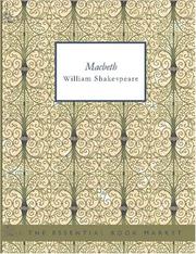 Cover of: Macbeth (Large Print Edition) by William Shakespeare