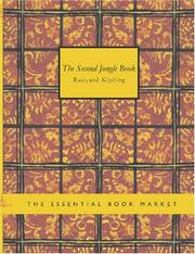 Cover of: The Second Jungle Book (Large Print Edition) by Rudyard Kipling, Ralph Cosham, Maurice Wilson, John Lockwood Kipling, andres marquez, Rudyard Kipling