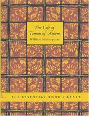 Cover of: The Life of Timon of Athens (Large Print Edition) by William Shakespeare