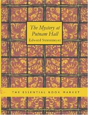 Cover of: The Mystery at Putnam Hall (Large Print Edition) by Edward Stratemeyer