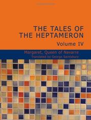 Cover of: The Tales of the Heptameron Vol. IV (Large Print Edition) by Marguerite Queen, consort of Henry II, King of Navarre