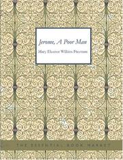 Cover of: Jerome A Poor Man (Large Print Edition) by Mary Eleanor Wilkins Freeman