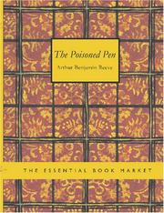 Cover of: The Poisoned Pen (Large Print Edition) by Arthur B. Reeve, Arthur B. Reeve