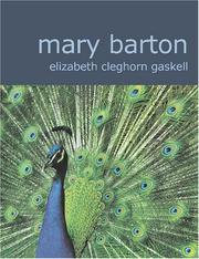 Cover of: Mary Barton (Large Print Edition) by Elizabeth Cleghorn Gaskell