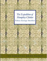 Cover of: The Expedition of Humphry Clinker (Large Print Edition) by Tobias Smollett