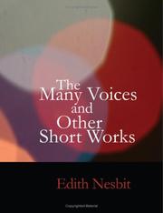 Cover of: The Many Voices and Other Short Works (Large Print Edition)
