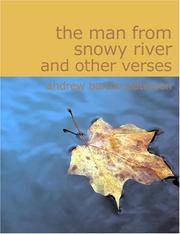 Cover of: The Man from Snowy River and Other Verses (Large Print Edition) by Banjo Paterson