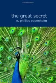 Cover of: The Great Secret by Edward Phillips Oppenheim