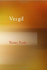 Cover of: Vergil by Tenney Frank