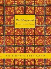 Cover of: Red Masquerade (Large Print Edition) by Louis Joseph Vance, Louis Joseph Vance