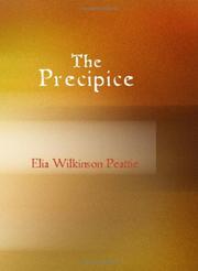 Cover of: The Precipice (Peattie) by Peattie, Elia Wilkinson