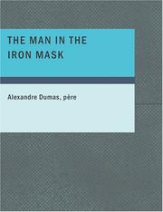 Cover of: The Man in the Iron Mask (Large Print Edition) by Alexandre Dumas