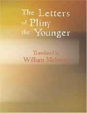Cover of: The Letters of Pliny the Younger (Large Print Edition) by Pliny the Younger