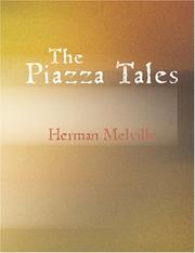 Cover of: The Piazza Tales (Large Print Edition) by Herman Melville