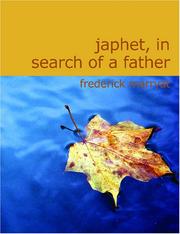 Cover of: Japhet in Search of a Father (Large Print Edition) | Frederick Marryat