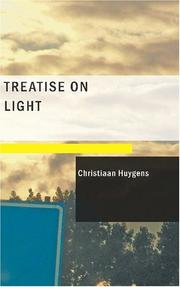 Traité de la lumière by Christiaan Huygens