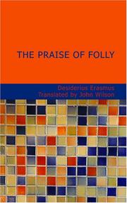 Cover of: The Praise of Folly by Desiderius Erasmus