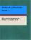Cover of: Persian Literature Volume 2 (Large Print Edition)