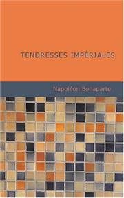 Cover of: Tendresses impériales