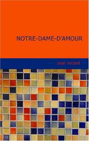 Cover of: Notre-Dame-d&apos;Amour