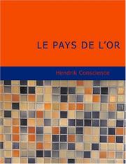 Cover of: Le Pays de l&apos;or (Large Print Edition)