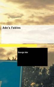 Cover of: Ade's Fables | George Ade